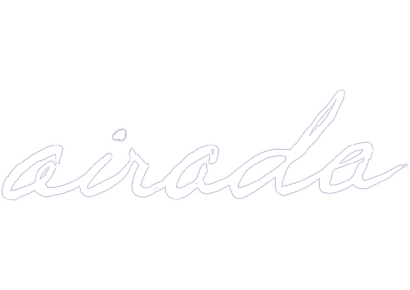 Logotipo branco de Airada